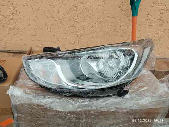 Продам новые фары Солярис 1 с электрокоректором левая дорестайлинг правая рестайлинг. Донецк