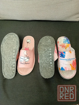 Шлепки комнатные женские Макеевка - изображение 1