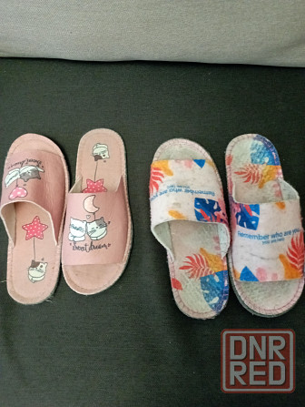 Шлепки комнатные женские Макеевка - изображение 2