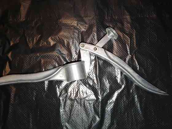 Пресс для чеснока (чеснокодавка, чеснокодавилка). ссср. Стаханов