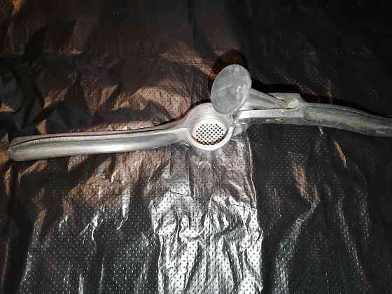 Пресс для чеснока (чеснокодавка, чеснокодавилка). ссср. Стаханов