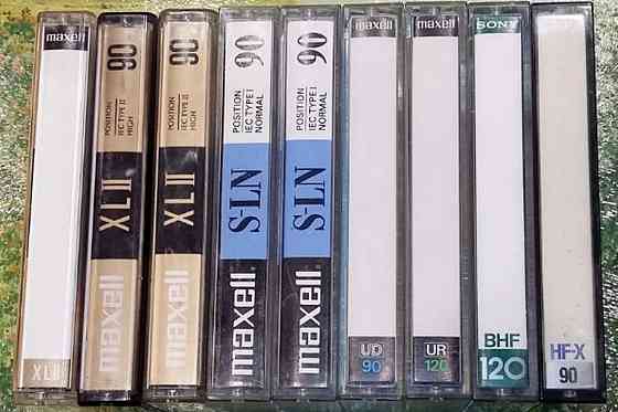 Кассеты Maxell и Sony в ассортименте б/у в отличном состоянии! Донецк