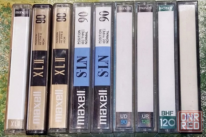 Кассеты Maxell и Sony в ассортименте б/у в отличном состоянии! Донецк - изображение 1