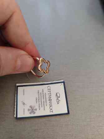 Кольцо золотое Van Cleef Донецк