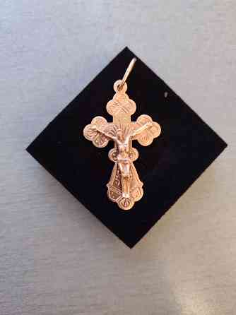 Крест золотой, пр.585 Донецк