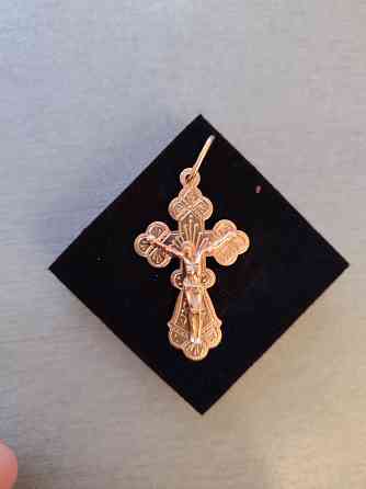 Крест золотой, пр.585 Донецк