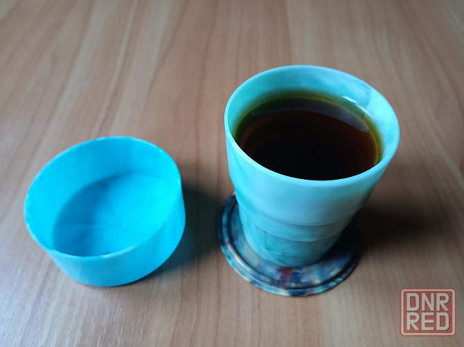 Стакан складной пластмассовый 100мл Трускавец ссср Донецк - изображение 2