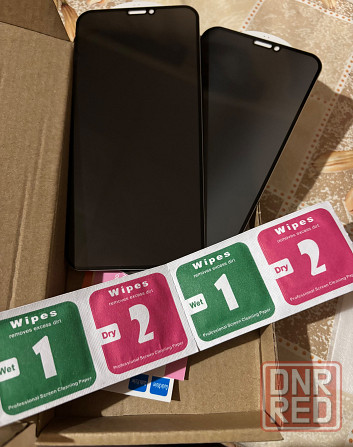 Защитное стекло Антишпион на Айфон 11 Донецк - изображение 1