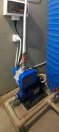 Вода 24/7. Установка бака и насосной станции. Монтаж за 1 день Донецк