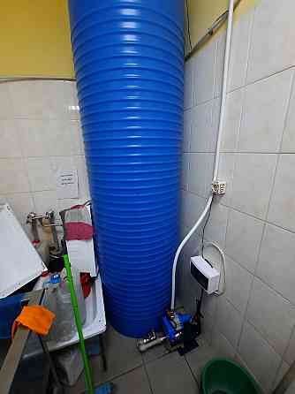 Вода 24/7. Установка бака и насосной станции. Монтаж за 1 день Донецк