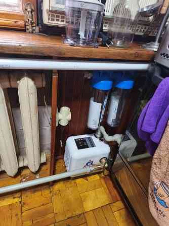 Вода 24/7. Установка бака и насосной станции. Монтаж за 1 день Донецк