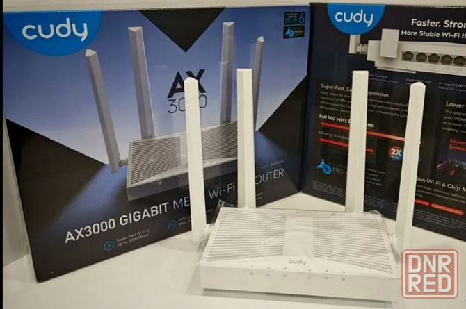 Wi-Fi роутер Cudy WR3000E (Xiaomi AX3000T) Openwrt Новый Донецк - изображение 1