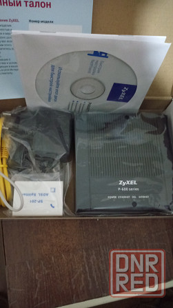 Модем ADSL2 Zyxel p-600 Донецк - изображение 1