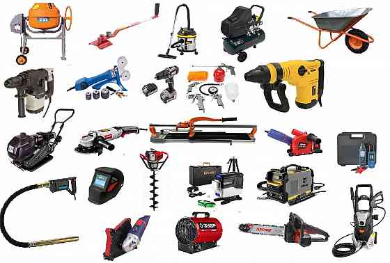 Аренда бензо электроинструмента, генераторов, оборудование такелажное, для высотных работ Макеевка