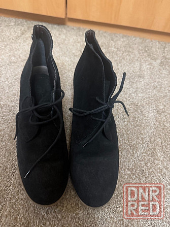 Ботильоны ботинки замша esprit, размер 41-42 Донецк - изображение 2