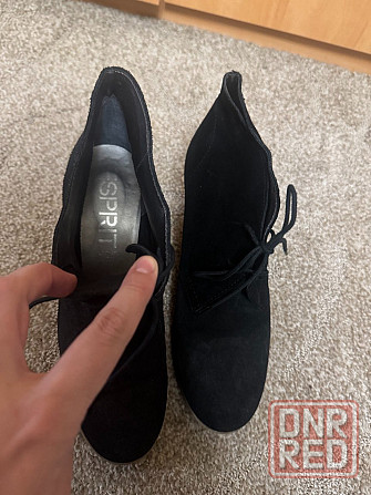 Ботильоны ботинки замша esprit, размер 41-42 Донецк - изображение 5