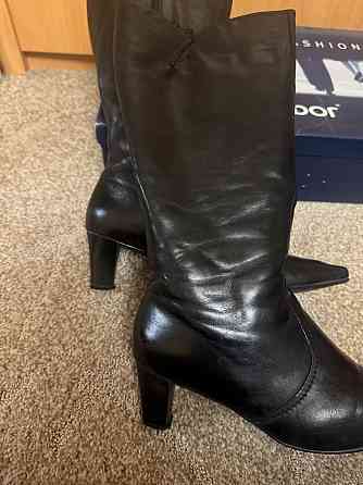 Сапоги демисезонные кожа Gabor, размер 41 Донецк