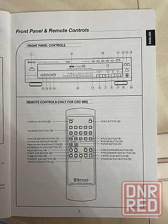 сд проигрыватель на 5 дисков Sherwood CDC-680 Луганск - изображение 7