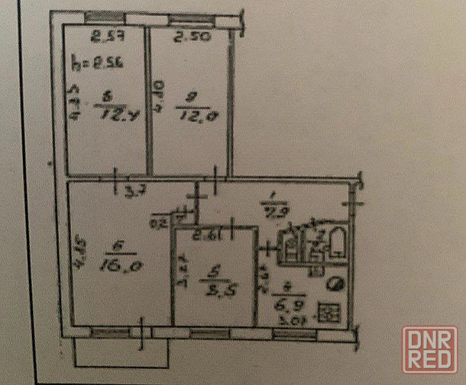 Продажа 4-х комн. квартиры, Куйбышевский р-н Донецк - изображение 11