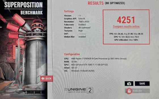 Видеокарта GTX 1080ti MSI Донецк