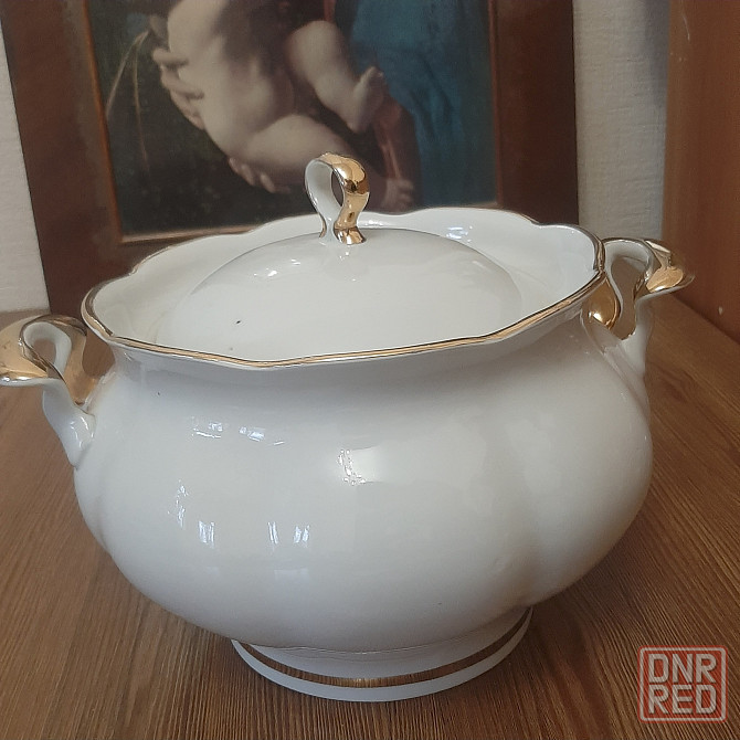 Прoдaётся opигинaльная винтaжная супница(бфз, усср) конца 1970-x Донецк - изображение 4