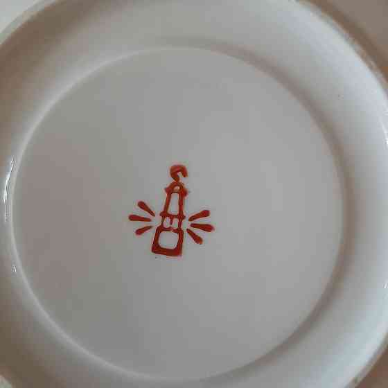 Чайные блюдца ссср дружковский фарфоровый завод Донецк