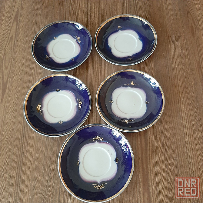 Чайные блюдца ссср дружковский фарфоровый завод Донецк - изображение 1