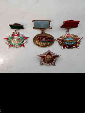 Знаки авган. Отл. Погран отл. Милиции Донецк