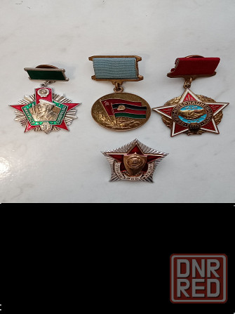 Знаки авган. Отл. Погран отл. Милиции Донецк - изображение 1