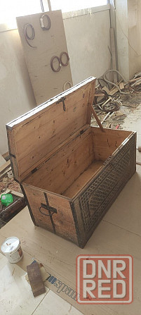 Старинный деревянный сундук Донецк - изображение 1