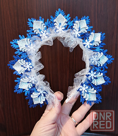 Ободок снежинка Донецк - изображение 1