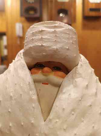 Дед мороз голова из ваты Донецк