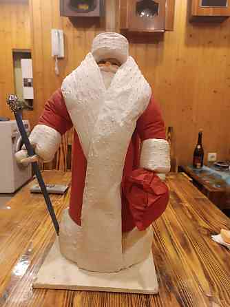 Дед мороз голова из ваты Донецк