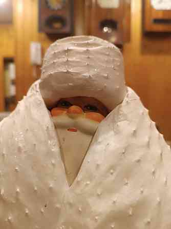 Дед мороз голова из ваты Донецк