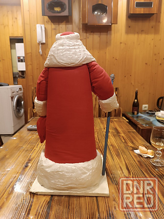 Дед мороз голова из ваты Донецк - изображение 2