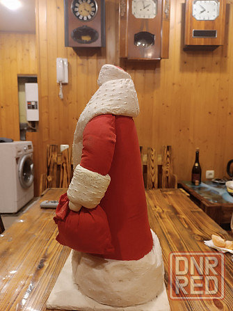 Дед мороз голова из ваты Донецк - изображение 3