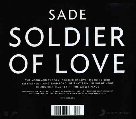 CD диск "Sade"- "Soldier Of Love" Донецк