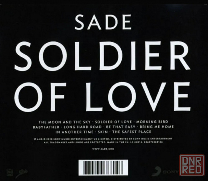 CD диск "Sade"- "Soldier Of Love" Донецк - изображение 2