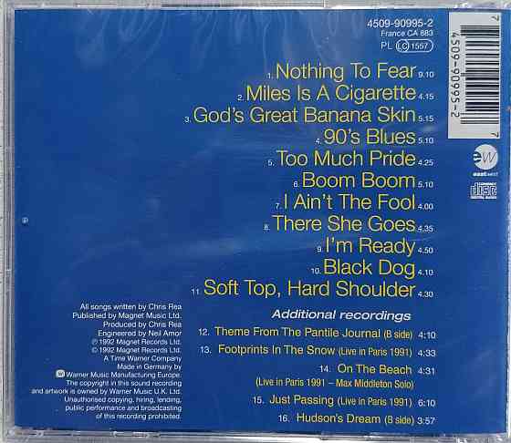 CD диск Chris Rea-God's Great Banana Skin Донецк