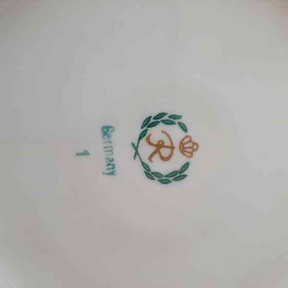 Чайные блюдца винтаж фарфор Германия Донецк