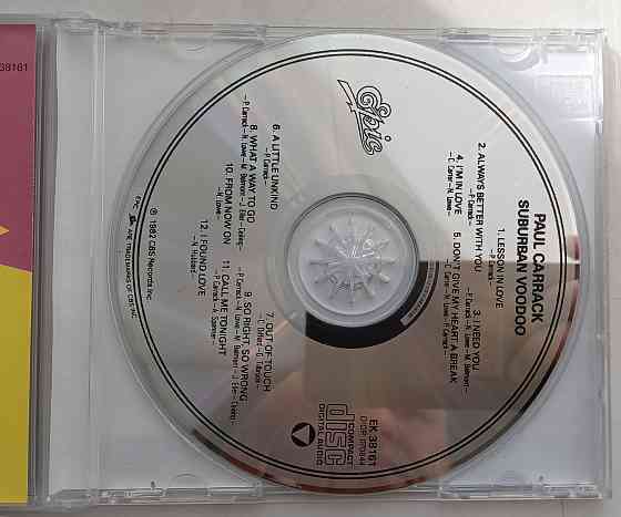 Paul Carrack (1982) Suburban Voodoo: CD, Россия Макеевка