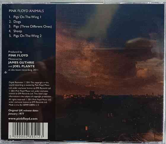 CD диск Pink Floyd -Animals Донецк