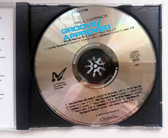 Paul Carrack (1989) Groove Approved: CD, Россия Макеевка