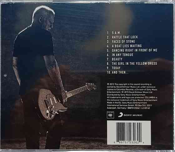 CD диск David Gilmour( Pink Floyd) -Rattle That Lock- Донецк