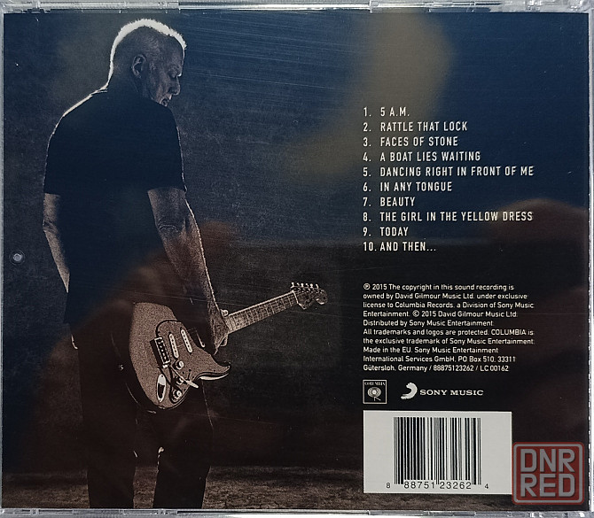 CD диск David Gilmour( Pink Floyd) -Rattle That Lock- Донецк - изображение 2