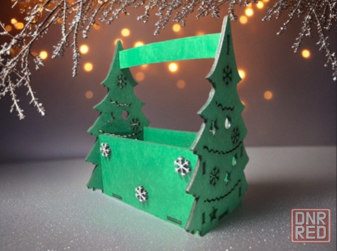 Новогодние кашпо Донецк - изображение 1