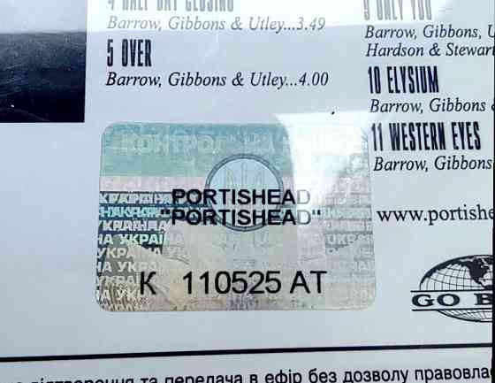 CD диск Portishead Альбом «Portishead» Донецк