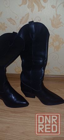 Сапоги высокие Донецк - изображение 1