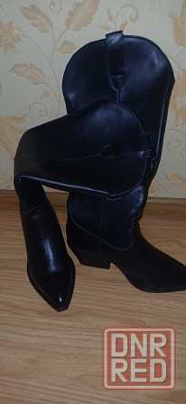 Сапоги высокие Донецк - изображение 2