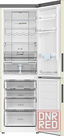 Холодильник двухкамерный HAIER C2F636CCRGU1 бежевый (FNF, ионизация, Wi-Fi) Донецк - изображение 2